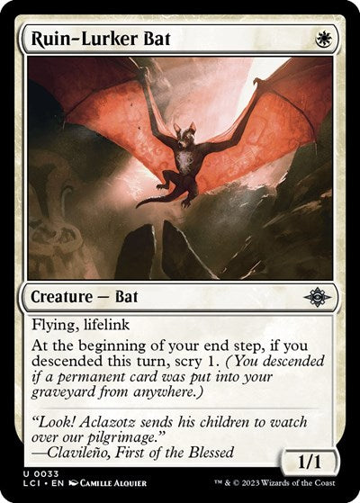 Ruin-Lurker Bat, The Lost Caverns of Ixalan