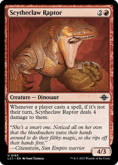 Scytheclaw Raptor, The Lost Caverns of Ixalan