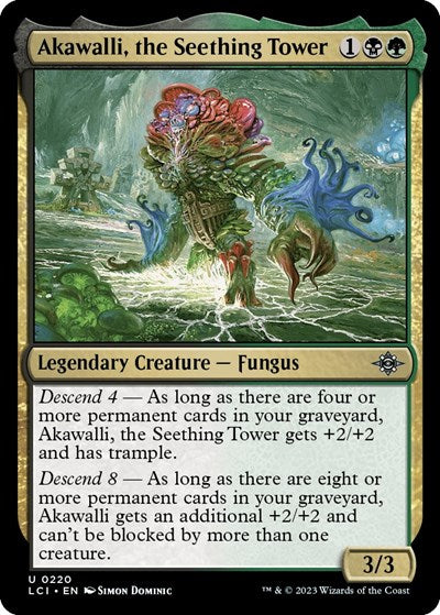 Akawalli, the Seething Tower, The Lost Caverns of Ixalan