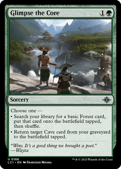 Glimpse the Core, The Lost Caverns of Ixalan