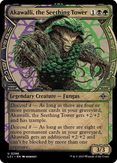 Akawalli, the Seething Tower (Showcase), The Lost Caverns of Ixalan