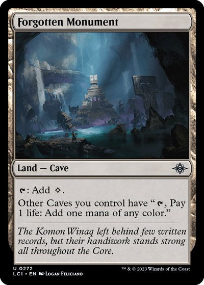 Forgotten Monument, The Lost Caverns of Ixalan