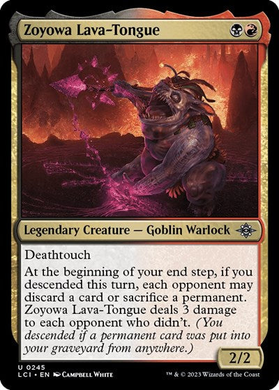Zoyowa Lava-Tongue, The Lost Caverns of Ixalan