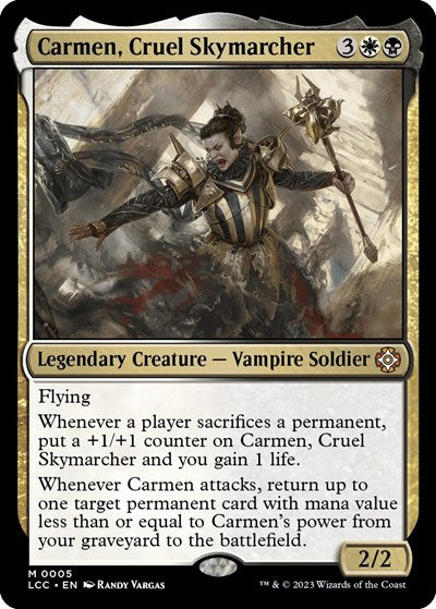Carmen, Cruel Skymarcher, Commander: The Lost Caverns of Ixalan