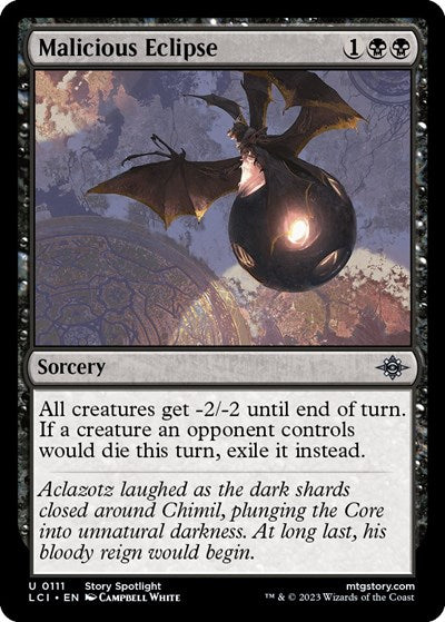 Malicious Eclipse, The Lost Caverns of Ixalan