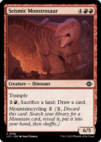 Seismic Monstrosaur, The Lost Caverns of Ixalan