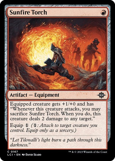 Sunfire Torch, The Lost Caverns of Ixalan