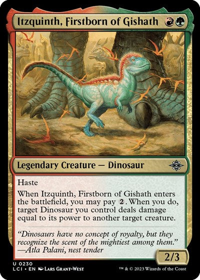 Itzquinth, Firstborn of Gishath, The Lost Caverns of Ixalan