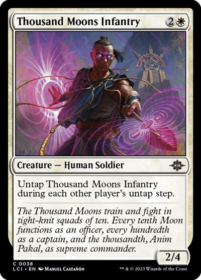 Thousand Moons Infantry, The Lost Caverns of Ixalan