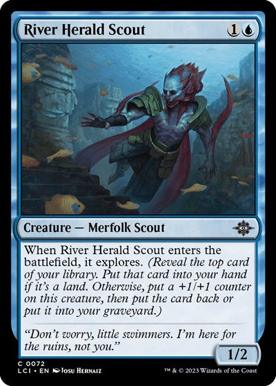 River Herald Scout, The Lost Caverns of Ixalan