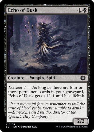 Echo of Dusk, The Lost Caverns of Ixalan