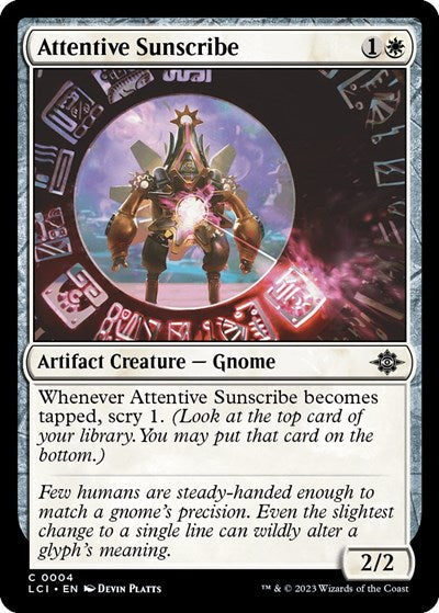 Attentive Sunscribe, The Lost Caverns of Ixalan