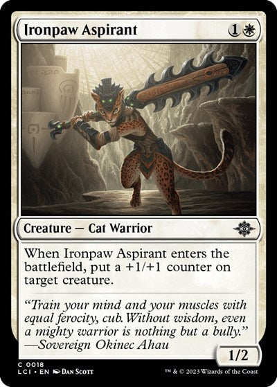 Ironpaw Aspirant, The Lost Caverns of Ixalan