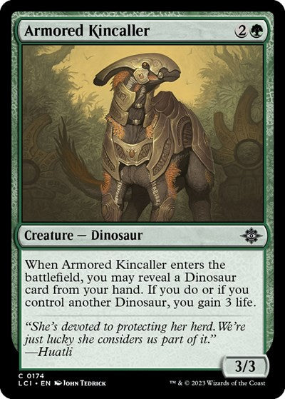 Armored Kincaller, The Lost Caverns of Ixalan