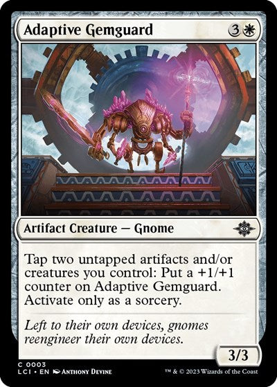 Adaptive Gemguard, The Lost Caverns of Ixalan