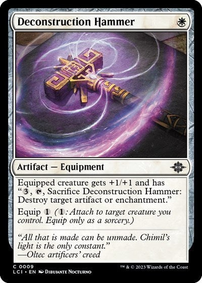 Deconstruction Hammer, The Lost Caverns of Ixalan
