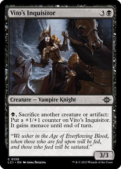 Vito's Inquisitor, The Lost Caverns of Ixalan