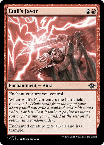 Etali's Favor, The Lost Caverns of Ixalan