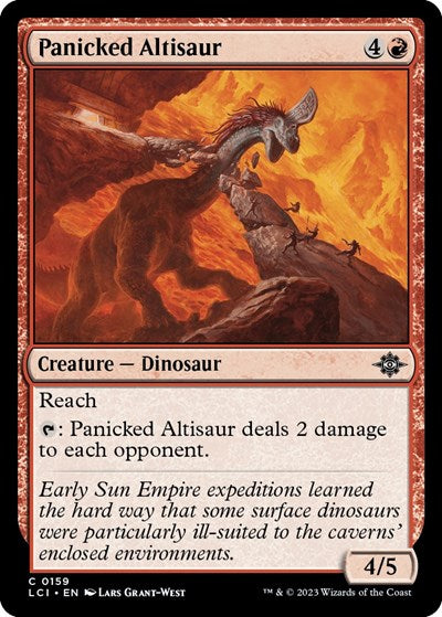 Panicked Altisaur, The Lost Caverns of Ixalan