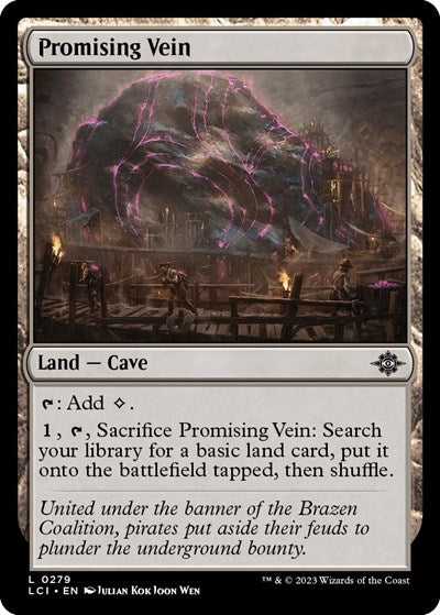 Promising Vein, The Lost Caverns of Ixalan