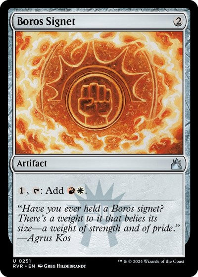 Boros Signet, Ravnica Remastered