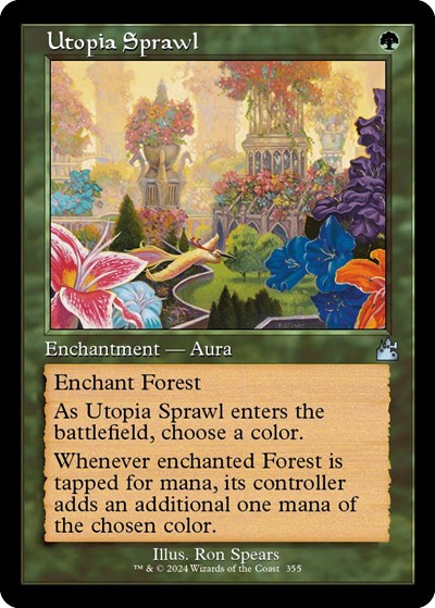 Utopia Sprawl (Retro Frame), Ravnica Remastered