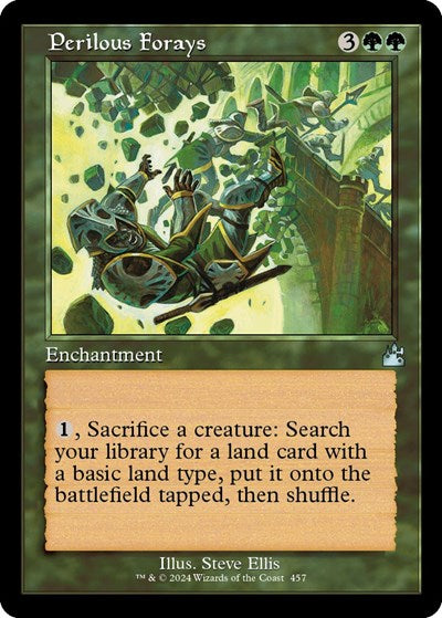 Perilous Forays (Retro Frame), Ravnica Remastered