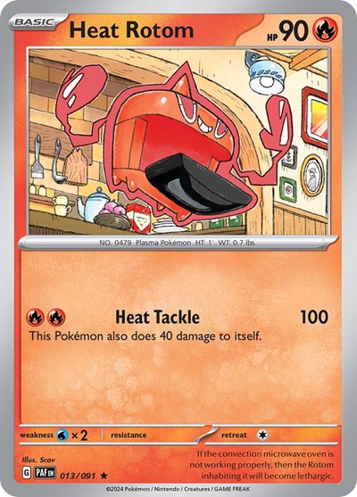 Heat Rotom, SV: Paldean Fates