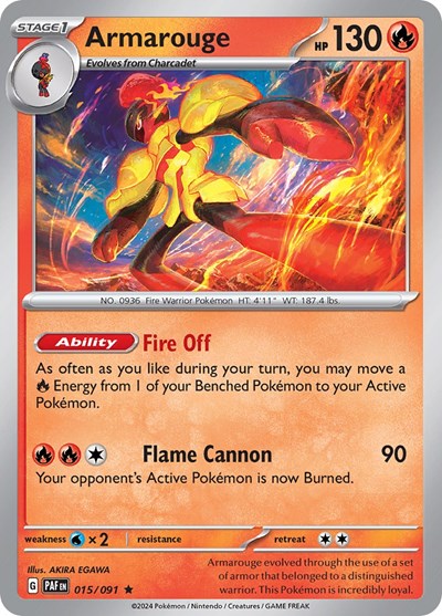 Armarouge, SV: Paldean Fates