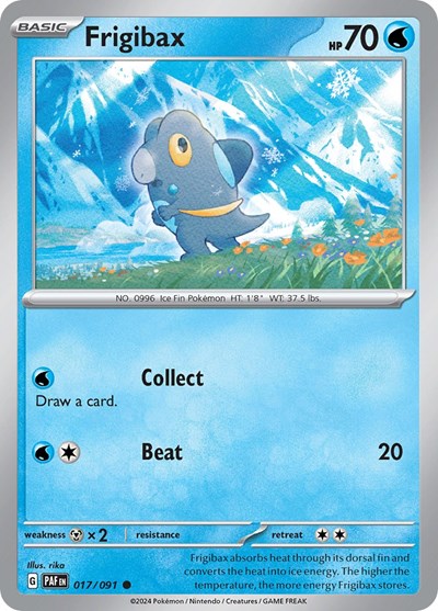 Frigibax, SV: Paldean Fates