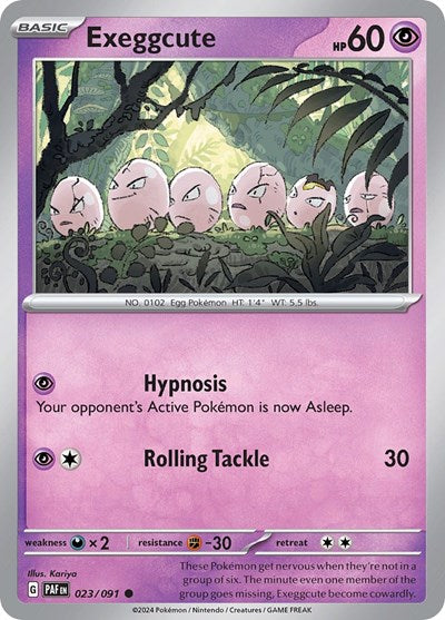 Exeggcute, SV: Paldean Fates