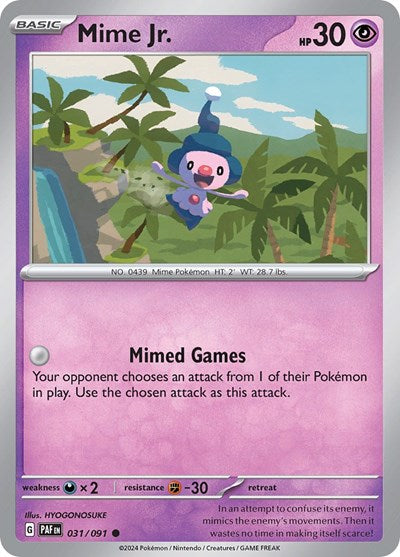 Mime Jr., SV: Paldean Fates