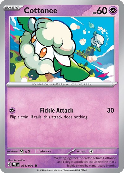 Cottonee, SV: Paldean Fates