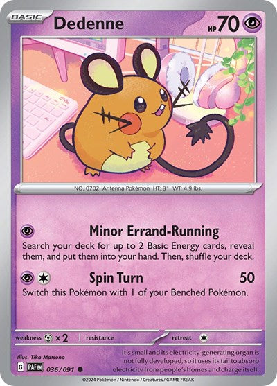 Dedenne, SV: Paldean Fates