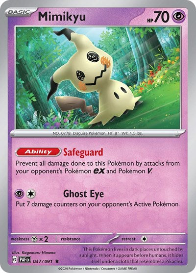 Mimikyu, SV: Paldean Fates