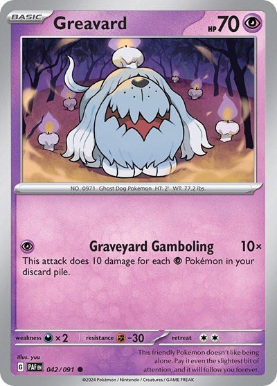Greavard, SV: Paldean Fates