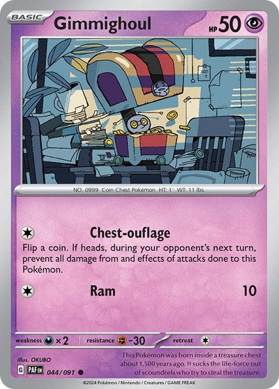 Gimmighoul, SV: Paldean Fates