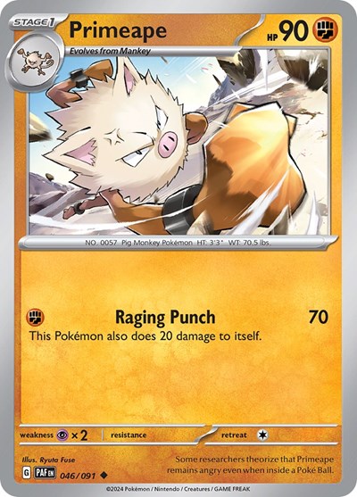 Primeape, SV: Paldean Fates