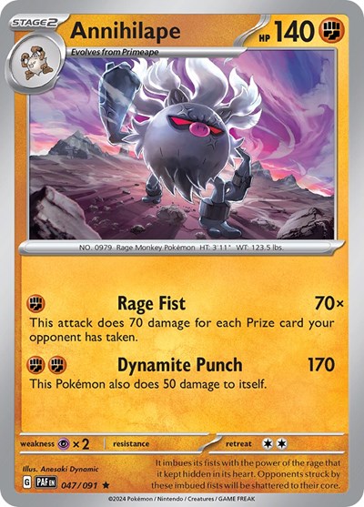 Annihilape, SV: Paldean Fates