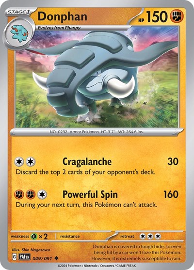 Donphan, SV: Paldean Fates