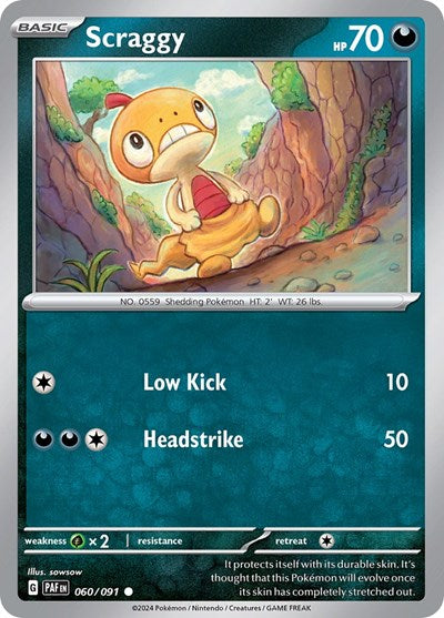 Scraggy, SV: Paldean Fates
