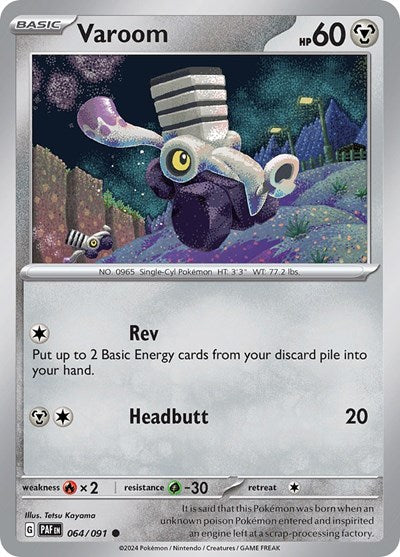 Varoom, SV: Paldean Fates