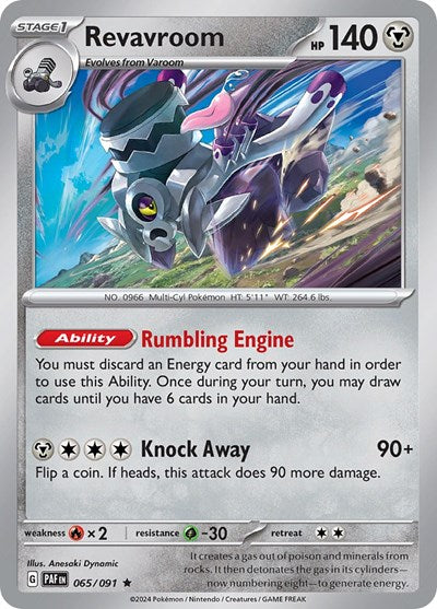 Revavroom, SV: Paldean Fates