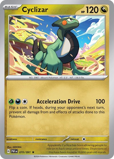 Cyclizar, SV: Paldean Fates