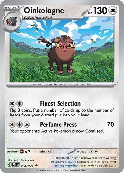 Oinkologne, SV: Paldean Fates