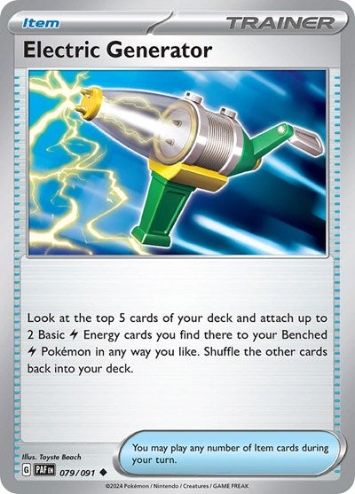 Electric Generator, SV: Paldean Fates