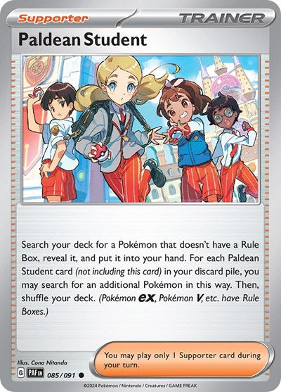 Paldean Student, SV: Paldean Fates