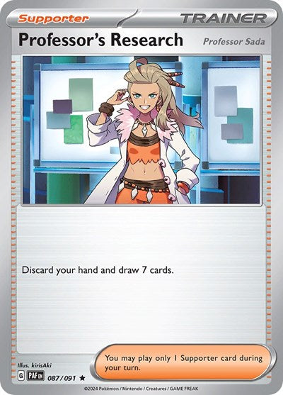 Professor's Research [Professor Sada], SV: Paldean Fates
