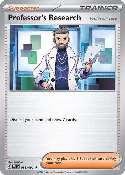 Professor's Research [Professor Turo], SV: Paldean Fates