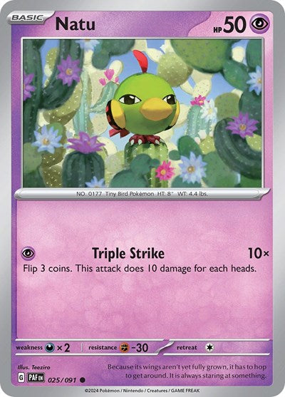Natu, SV: Paldean Fates